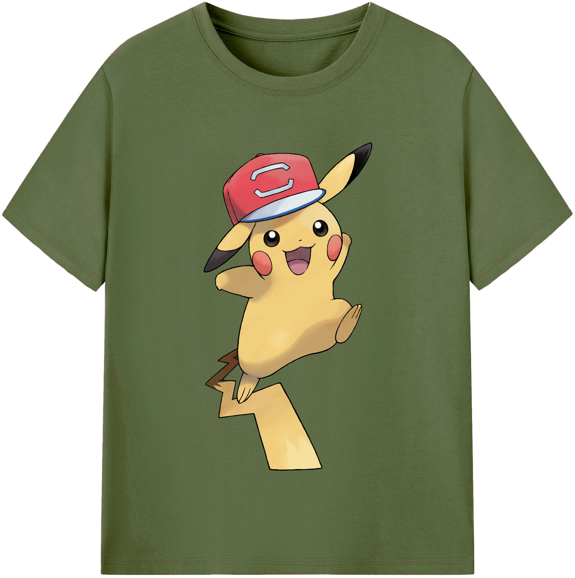 （画像用） ポケットモンスター Pokémon 綿100％半袖Tシャツ（フロントプリント）